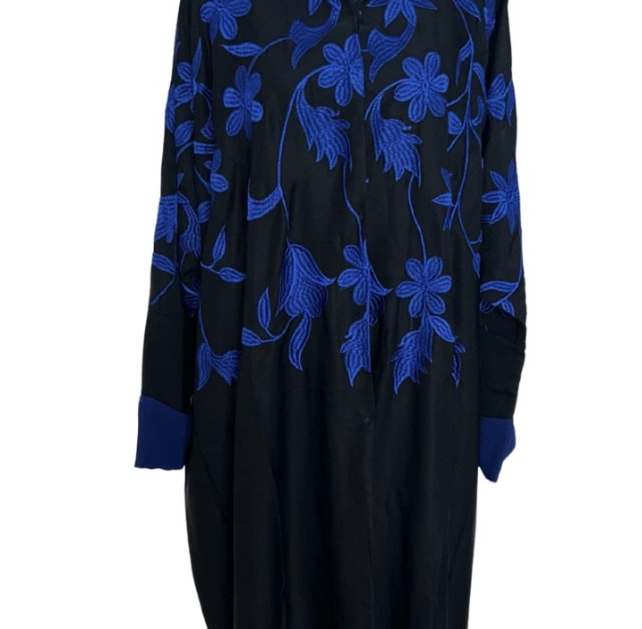 Blue/Black Abaya with hijab
