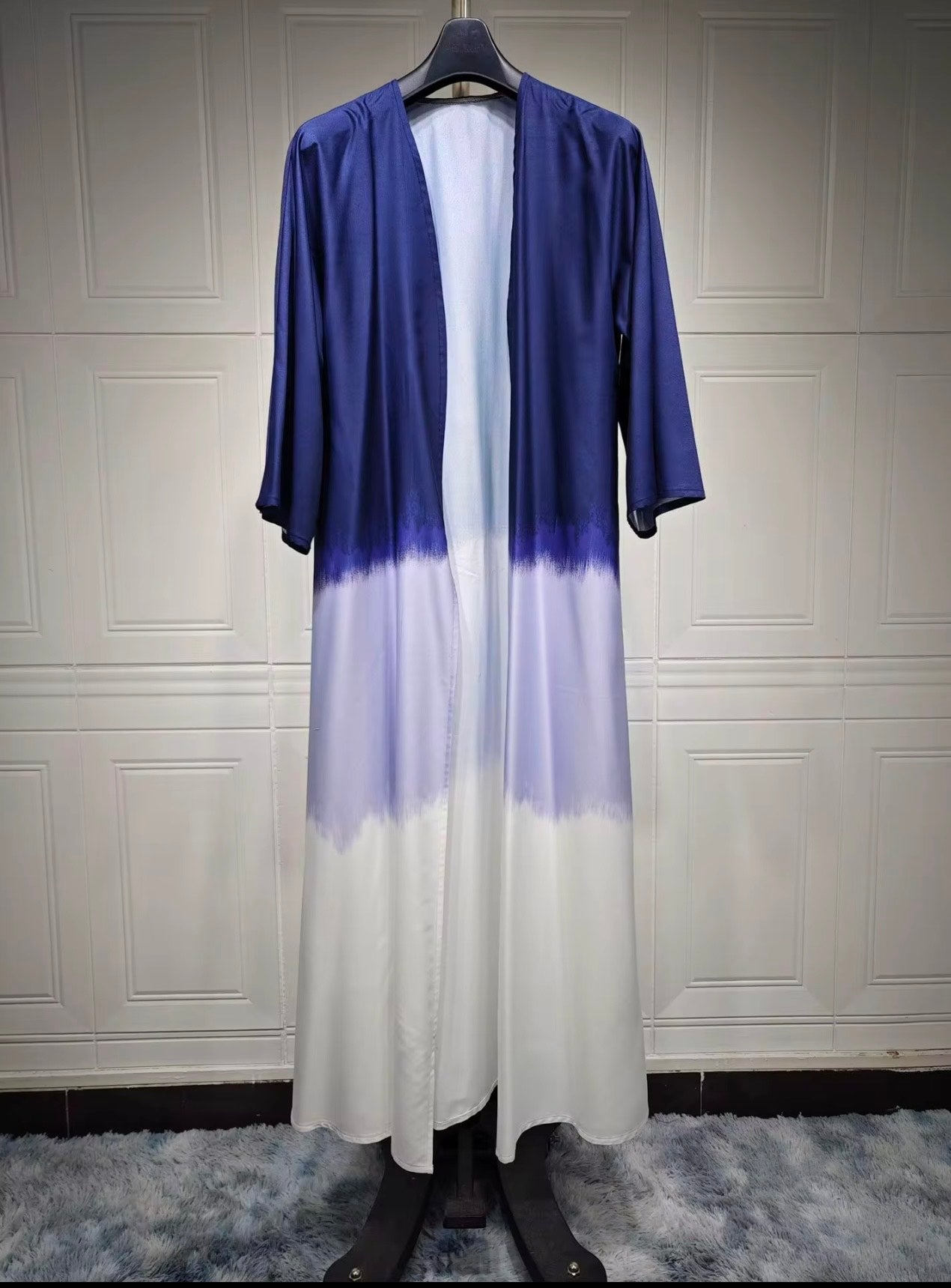 Open abaya for Spring and summer Polyester