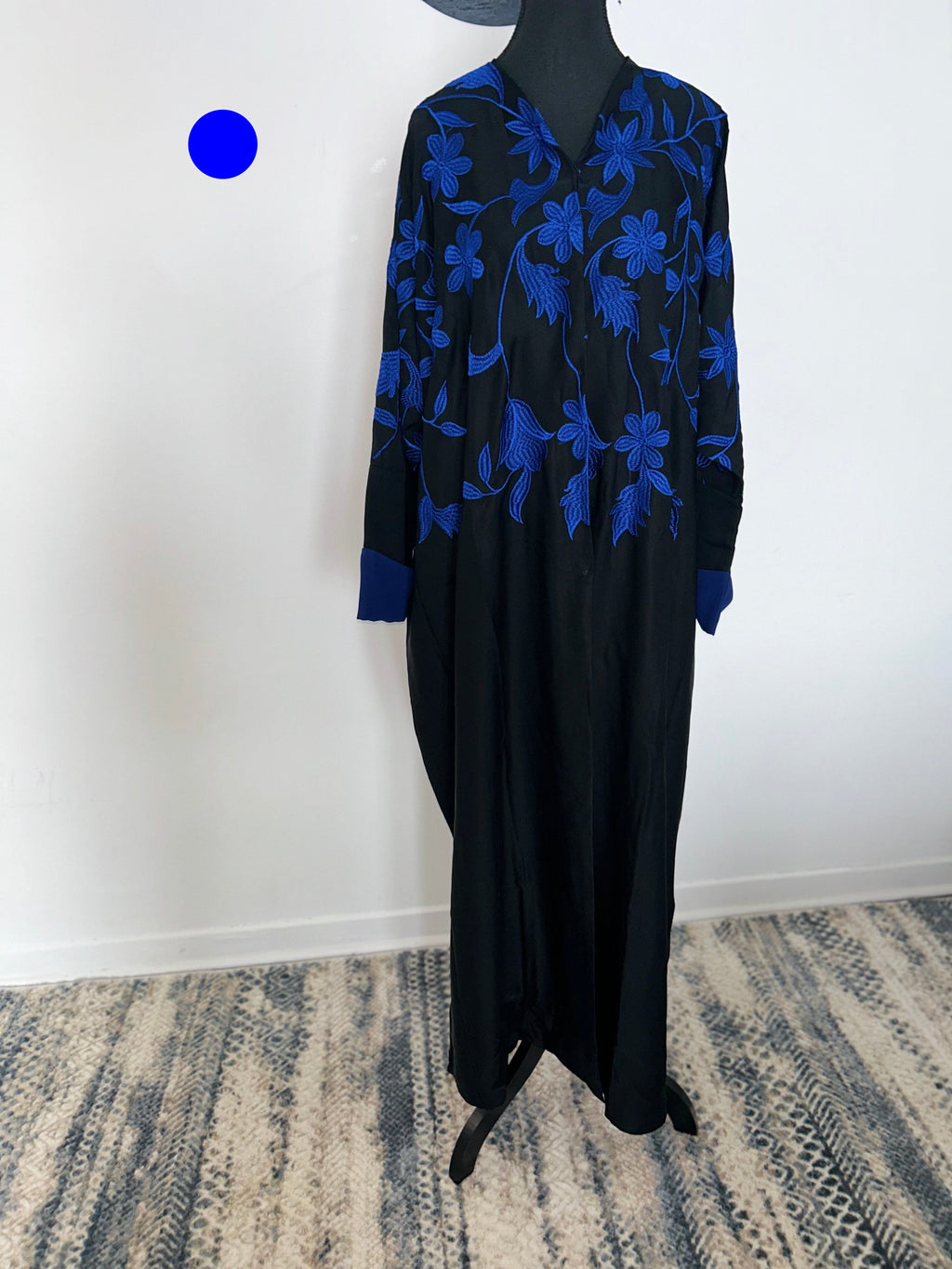 Blue/Black Abaya with hijab