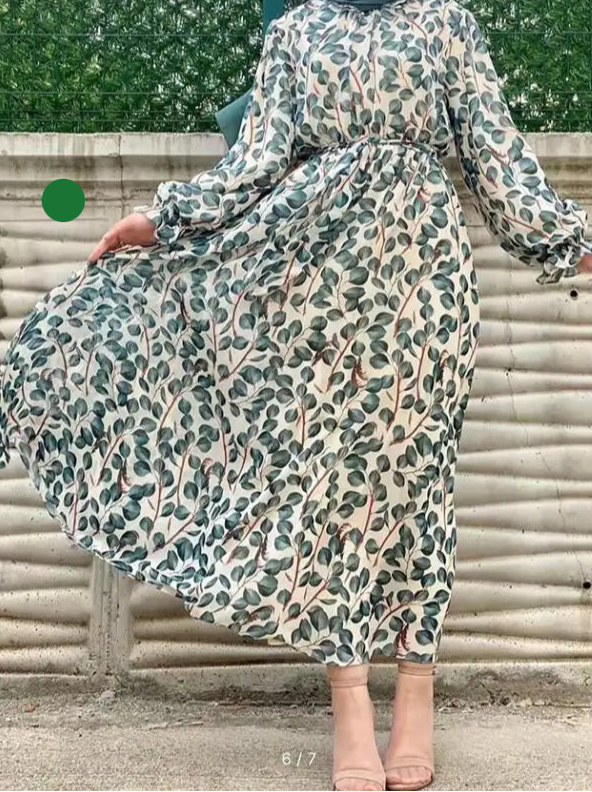Floral Maxi Women Long Dress Elegant and Comfortable